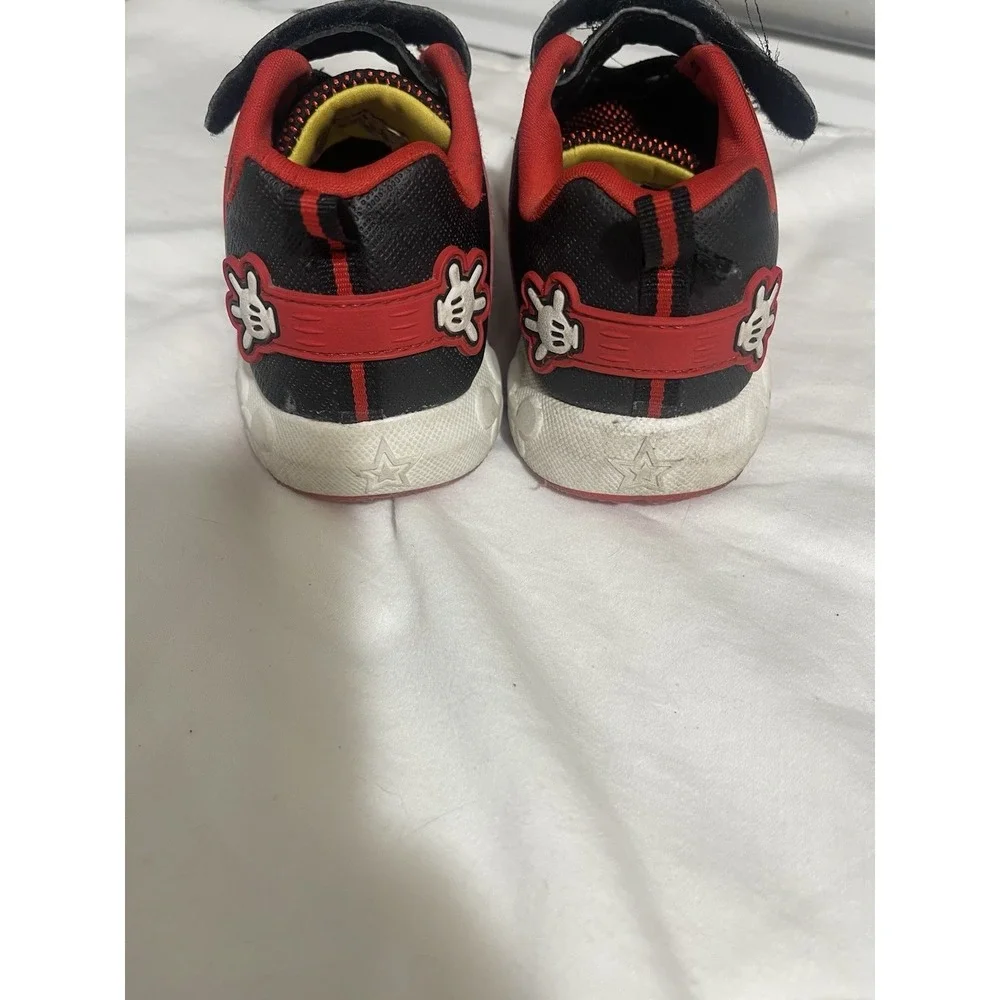 Mickey Mouse Light Up Shoes Boys Size 12